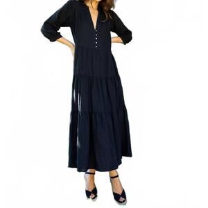 NEW HONORINE jacquie dress in black